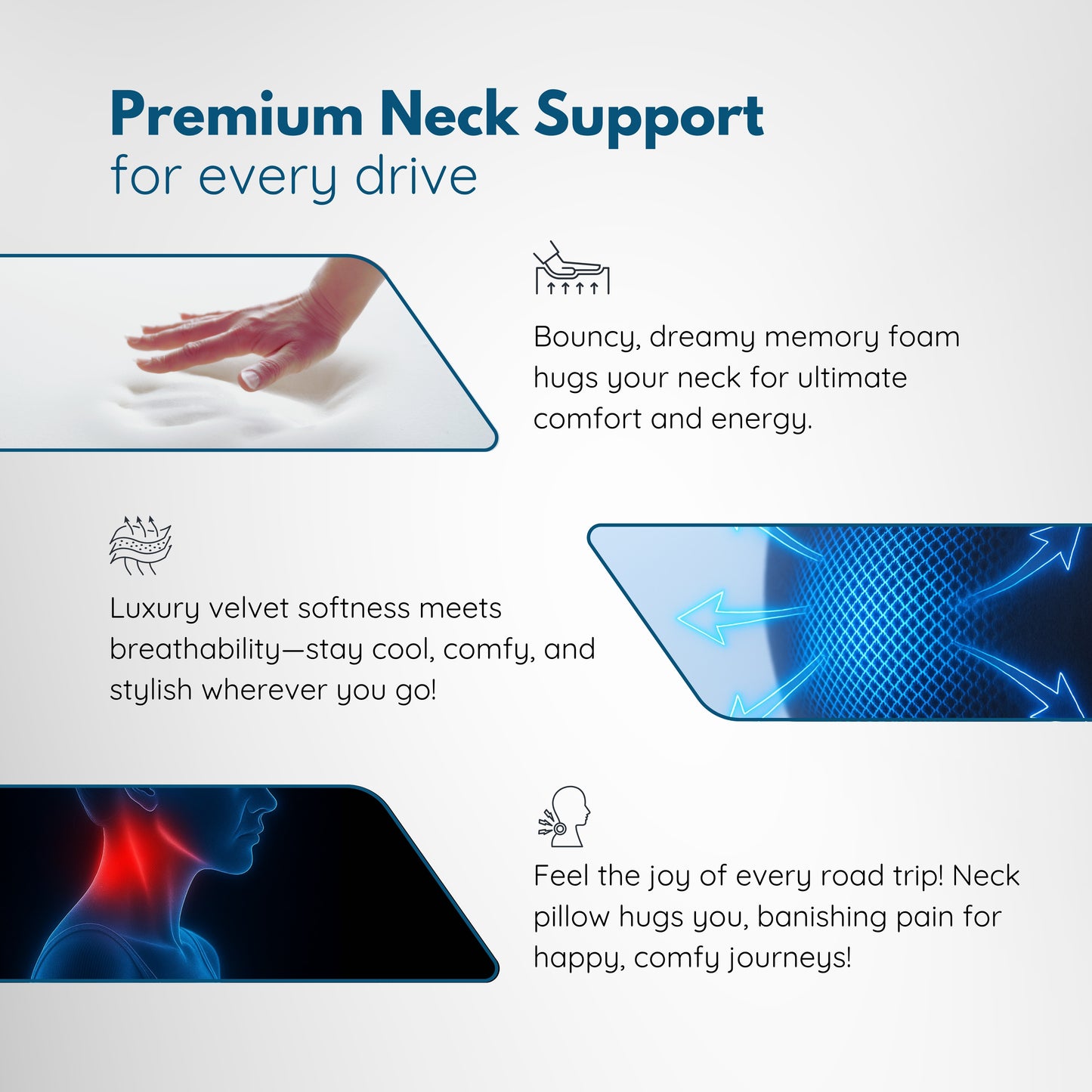 Supreme Car Neck Pillow Essential