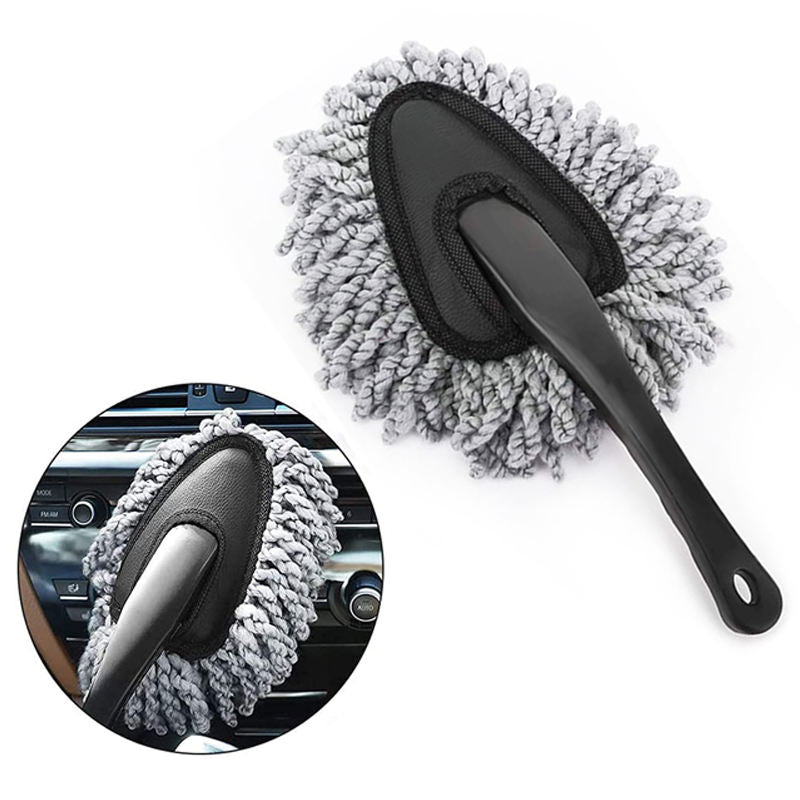 Plastic Multi-Functional Car Duster Cleaning Dirt Dust Clean Brush Dusting Tool Mop