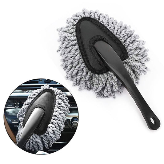 Plastic Multi-Functional Car Duster Cleaning Dirt Dust Clean Brush Dusting Tool Mop
