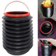 Mini Car Trash Can Portable Folding Storage Bucket